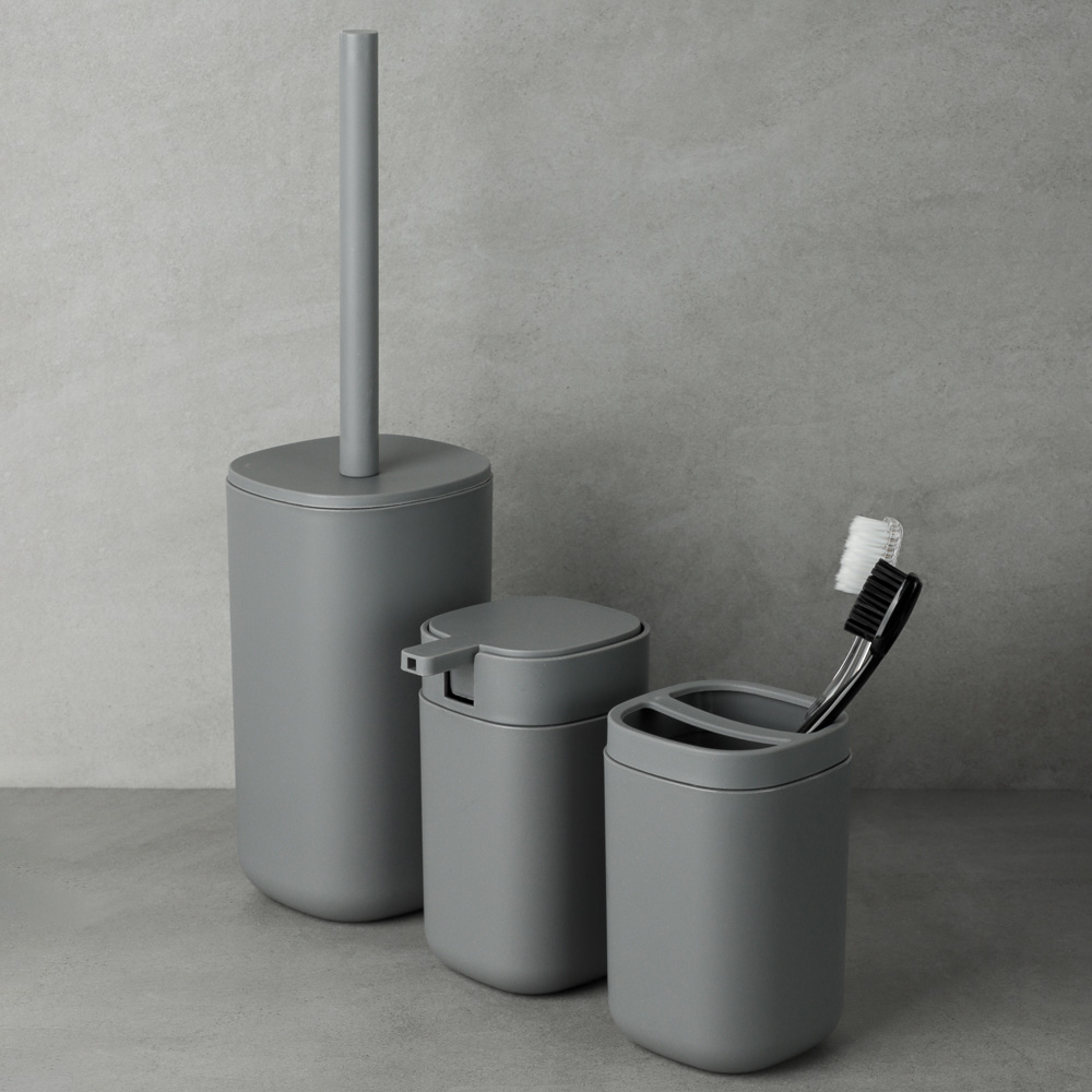 VETTA Ёрш для унитаза Prime, пластик, 9,5х9,5х35см, 2 цвета, арт.№ 463-176