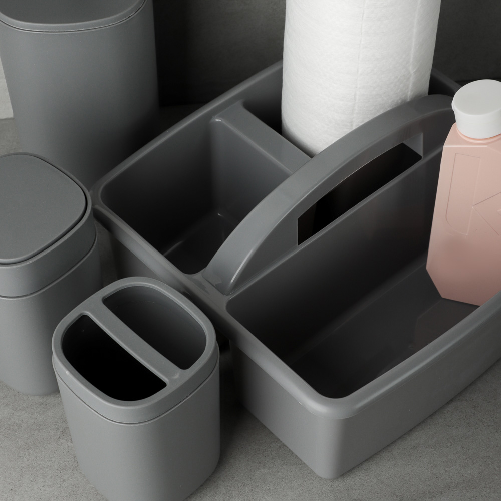 VETTA Ёрш для унитаза Prime, пластик, 9,5х9,5х35см, 2 цвета, арт.№ 463-176