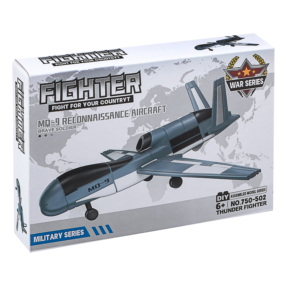 Конструктор "Игровой мир" транспорт, ABS, 19х4х14 см, 8 видов, арт.№ 265-665