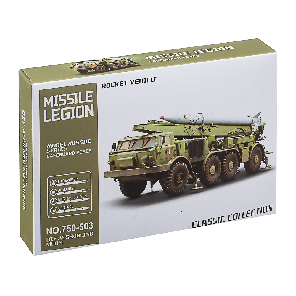 Конструктор "Игровой мир" транспорт, ABS, 19х4х14 см, 8 видов, арт.№ 265-665