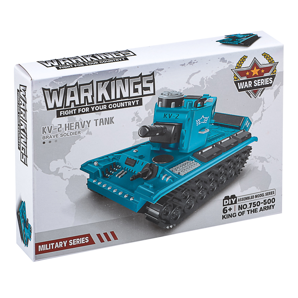 Конструктор "Игровой мир" транспорт, ABS, 19х4х14 см, 8 видов, арт.№ 265-665