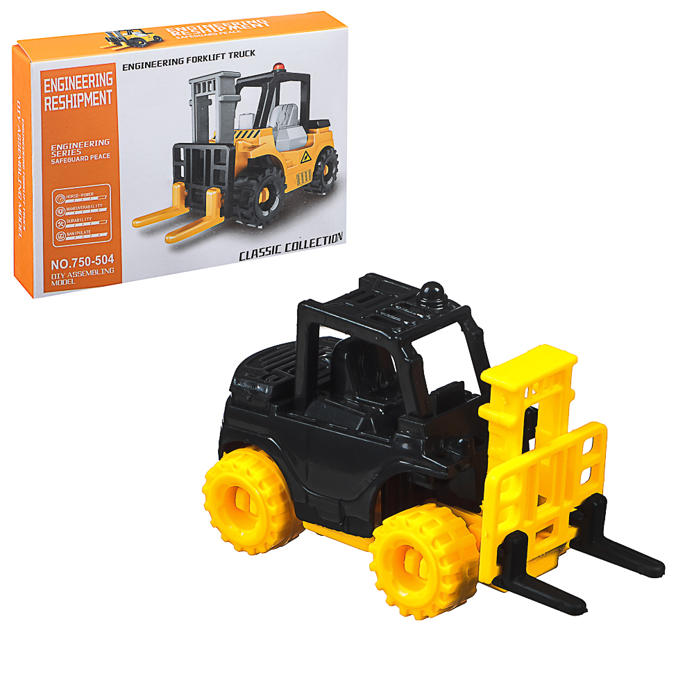 Конструктор "Игровой мир" транспорт, ABS, 19х4х14 см, 8 видов, арт.№ 265-665