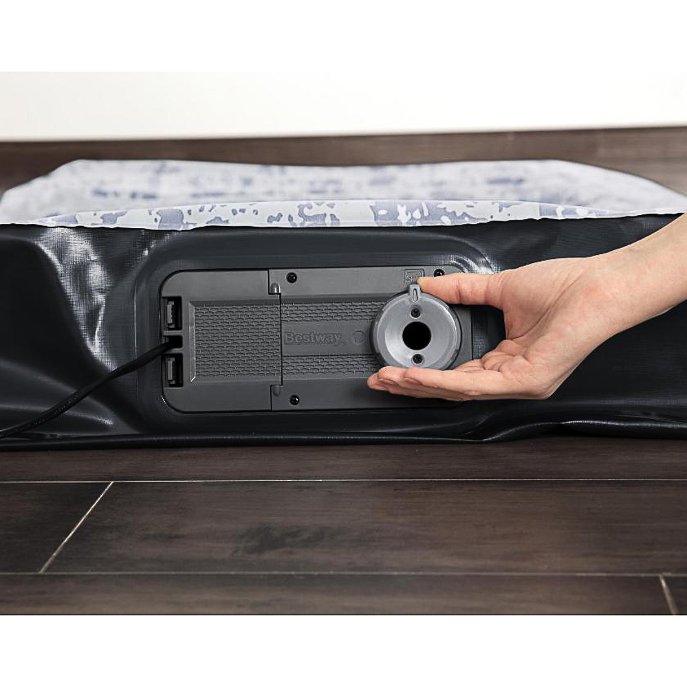 BESTWAY Кровать надувная Twin, встроенный электронасос 220В, 188х99х30см, 67834, арт.№ 106-038