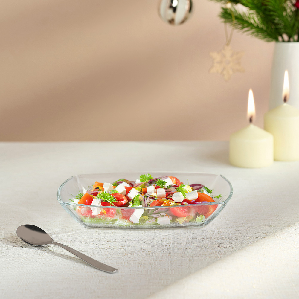 PASABAHCE Токио Блюдо 120x180 мм, стекло, арт.№ 877-671