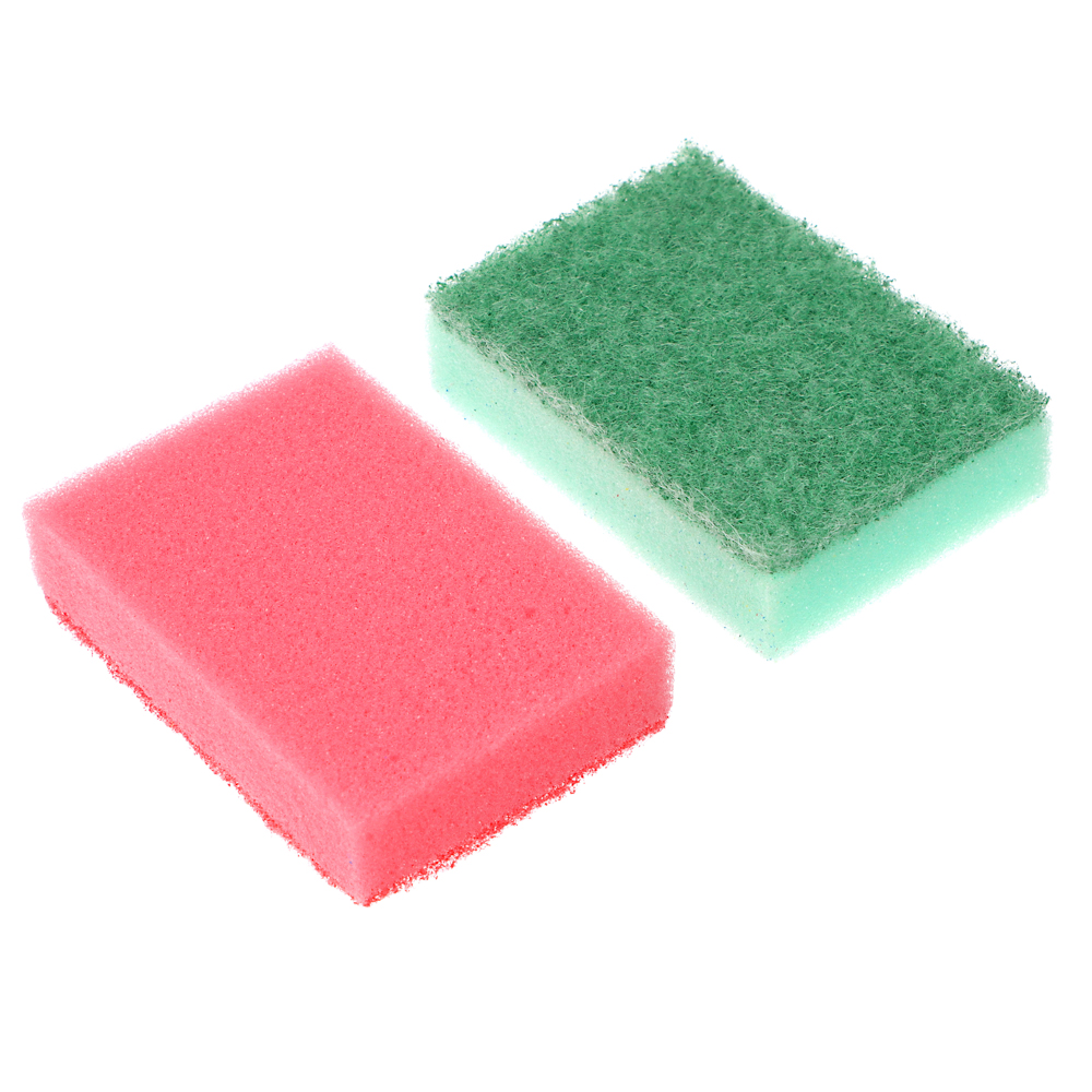 VETTA Набор губок для мытья посуды "Премиум" 10шт, 9х6,5х2,5см, арт.№ 441-083