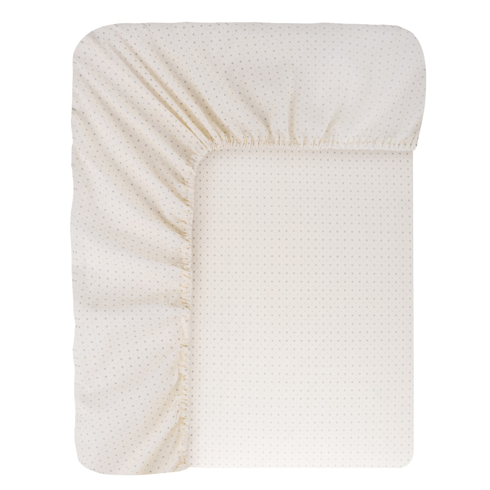 PROVANCE Мосс Простыня на резинке 180х200х20см, 100% хлопок, бязь, 2 дизайна, арт.№ 421-398