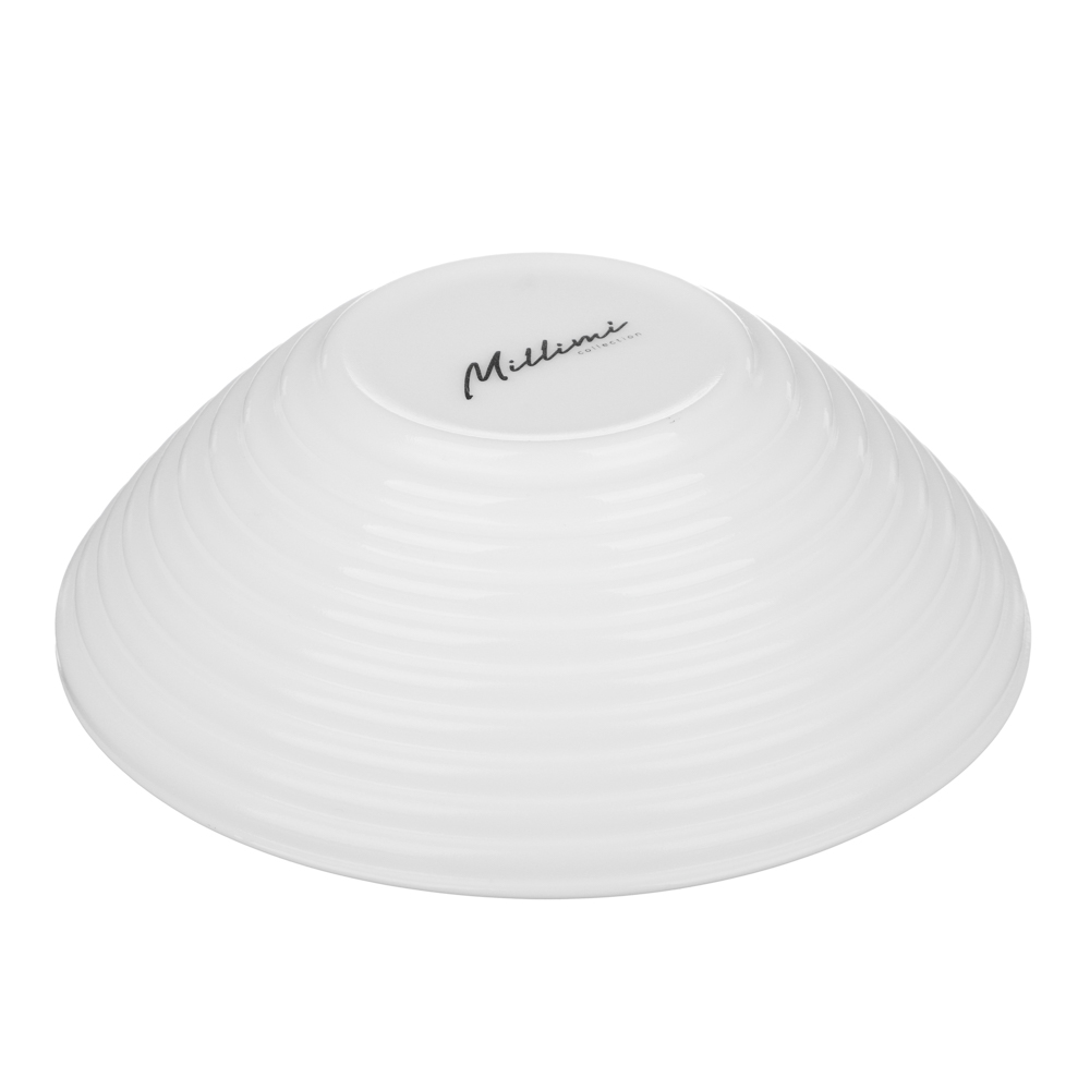 MILLIMI Бароло Салатник 16см белый опаловое стекло, арт.№ 818-380