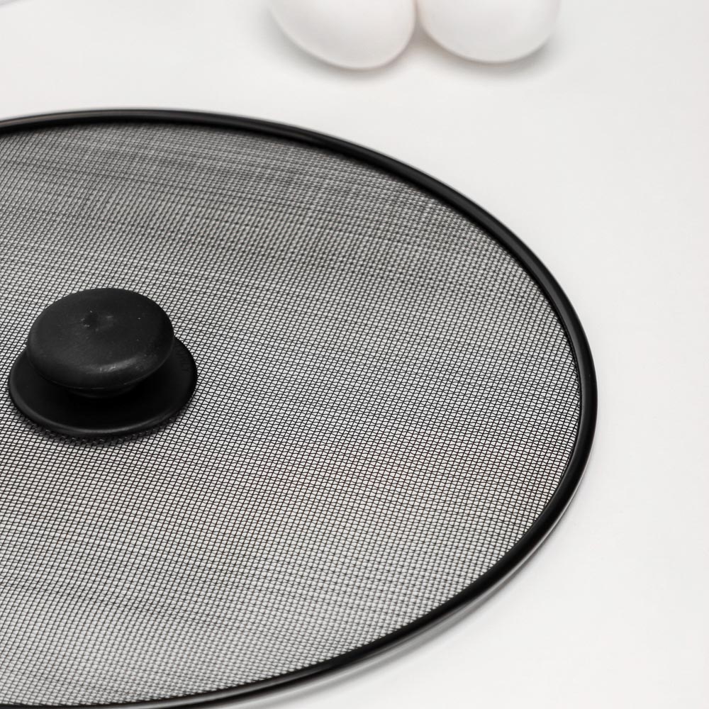 VETTA Крышка-сетка от брызг с ручкой, 29см, металл.окраш., арт.№ 884-321