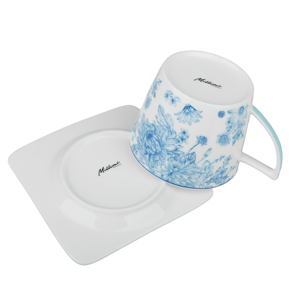 Набор чайный 2 пр., 250мл, MILLIMI, София, фарфор, арт.№ 802-515