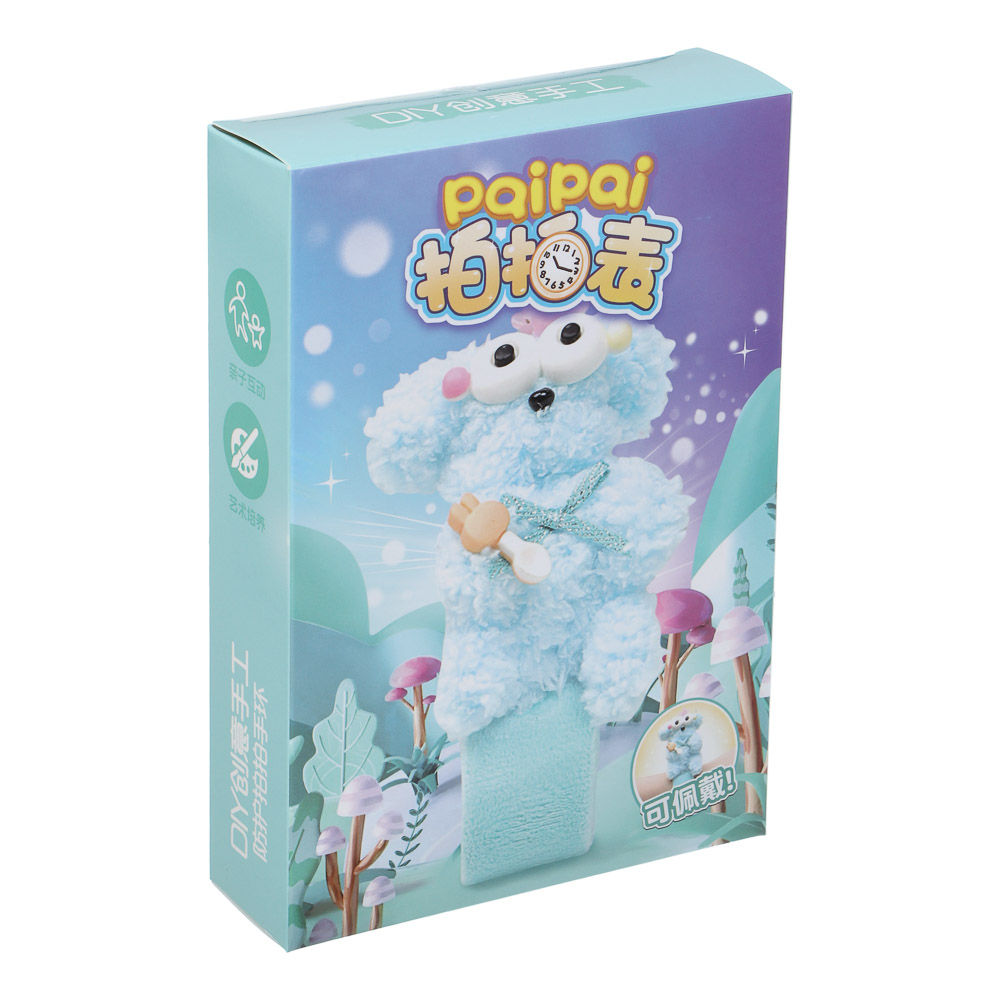 Набор для творчества "Мякиши" животные из меховых палочек, PP, клей, PVC, 12,5х17,7х3,8см, 4 дизайна, арт.№ 283-226