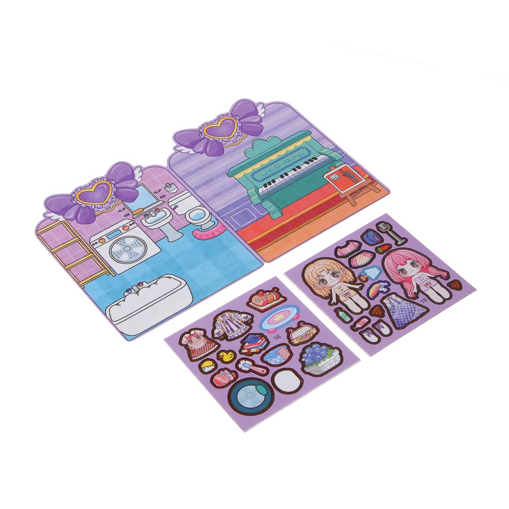 Набор для творчества "Весёлые картинки", бумага, PVC, винил, РР, 52х25,5х7см, арт.№ 284-324