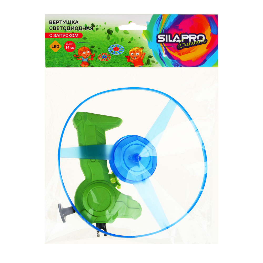 Вертушка светодиодная, d17см, 2xLR41, 1LED, ABS, арт.№ 134-227