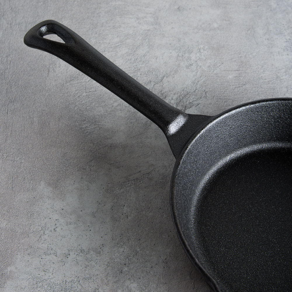 VETTA Сковорода чугун, 2 слива, d20см, индукция, арт.№ 808-002