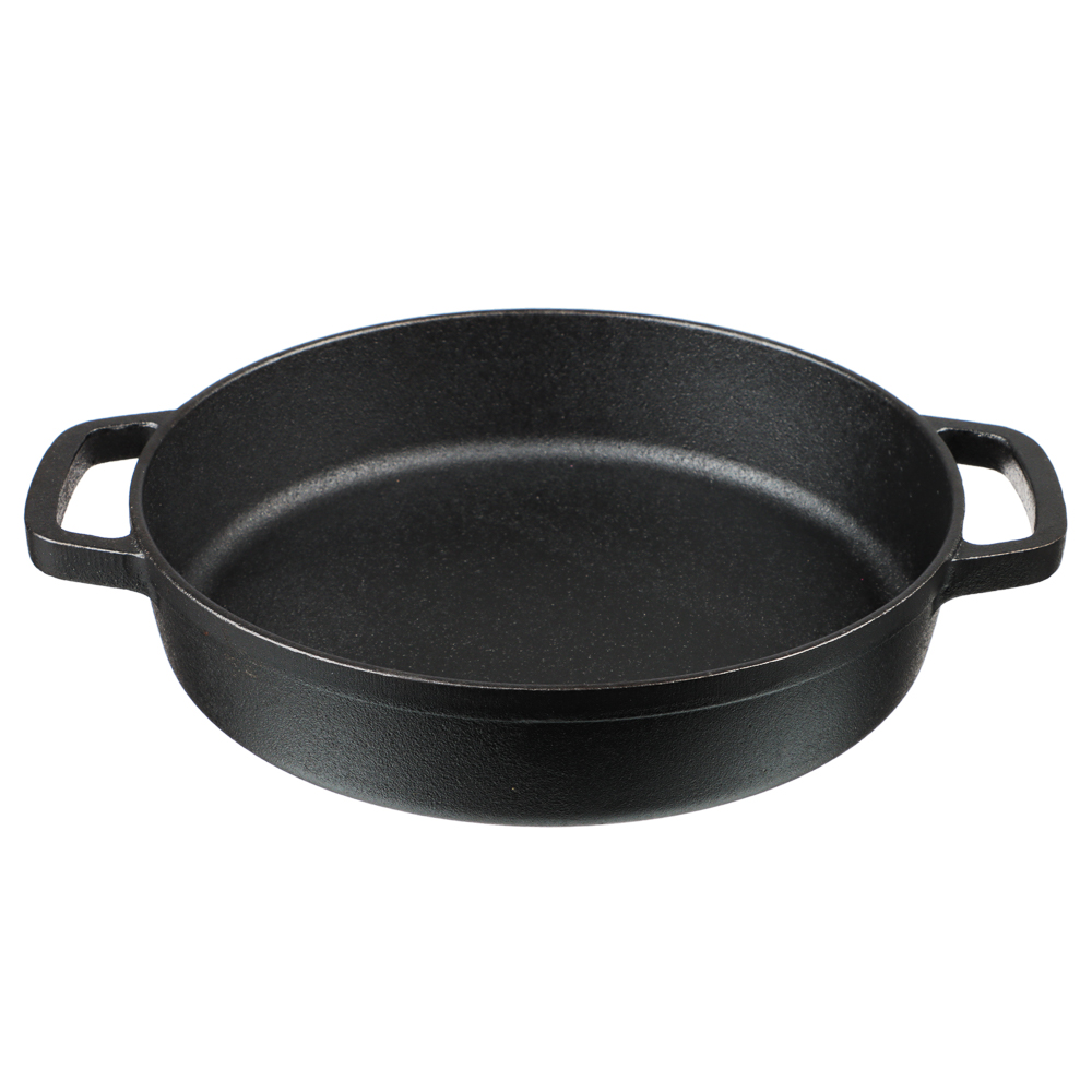 VETTA Сковорода-жаровня, чугун, 24х5см, индукция, арт.№ 808-036