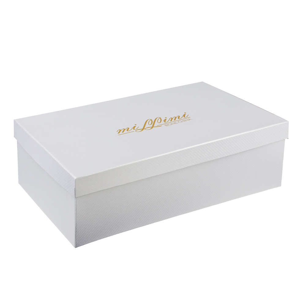 MILLIMI Версаль Набор чайный 14 пр., чашка 240мл, чайник 1350мл, сахарница 400мл, кост. фрф, арт.№ 802-008