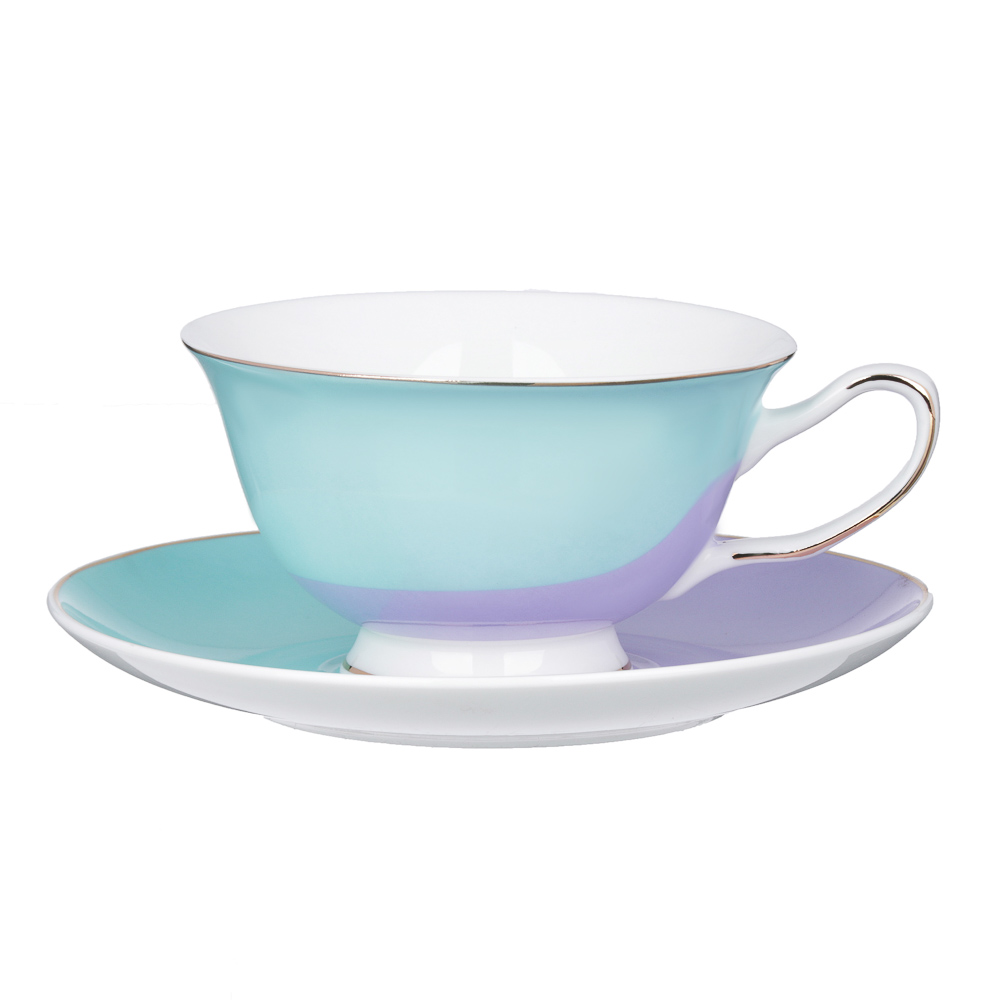 MILLIMI Зефир Набор чайный 12 пр., 220мл, костяной фарфор, арт.№ 802-023