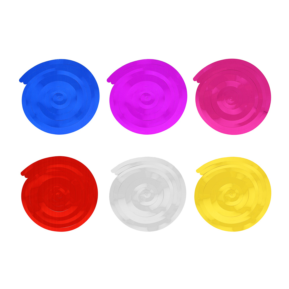 FNtastic Растяжка-спираль, 14см, 6шт, фольга, 6 цветов, арт.№ 521-103