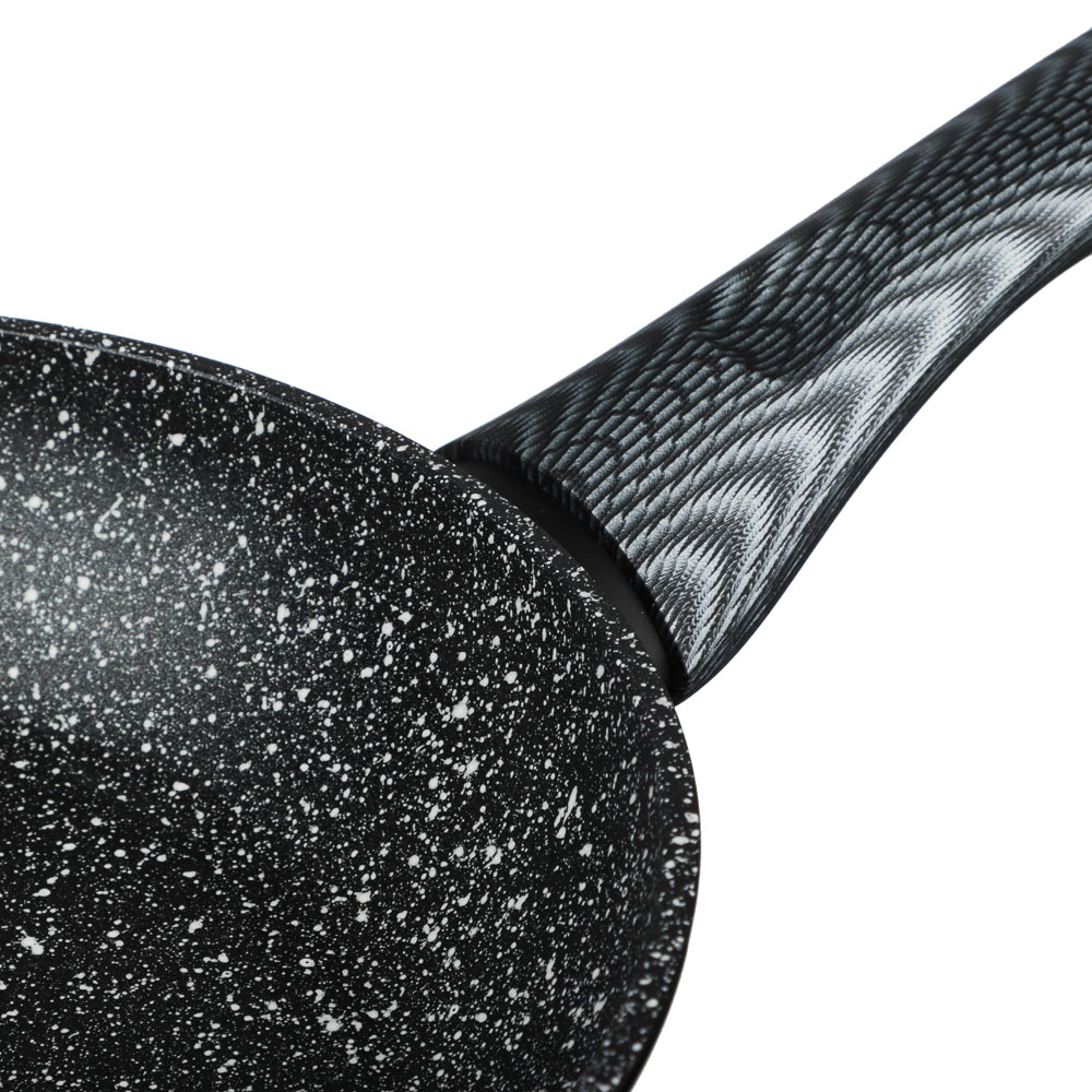 SATOSHI Карбон Сковорода литая d20см, антипригарное покрытие Мрамор, индукция, арт.№ 846-451