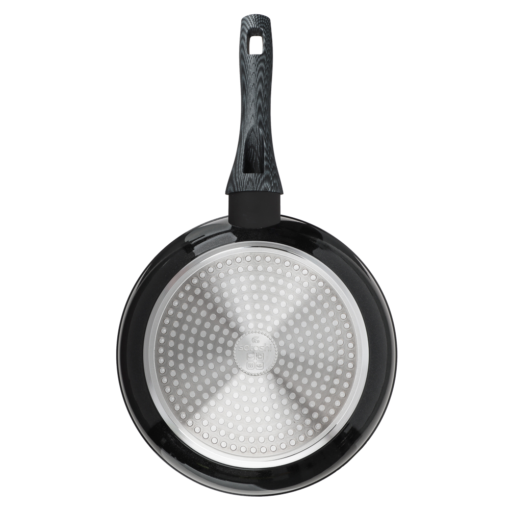 SATOSHI Карбон Сковорода литая d24см, антипригарное покрытие Мрамор, индукция, арт.№ 846-452