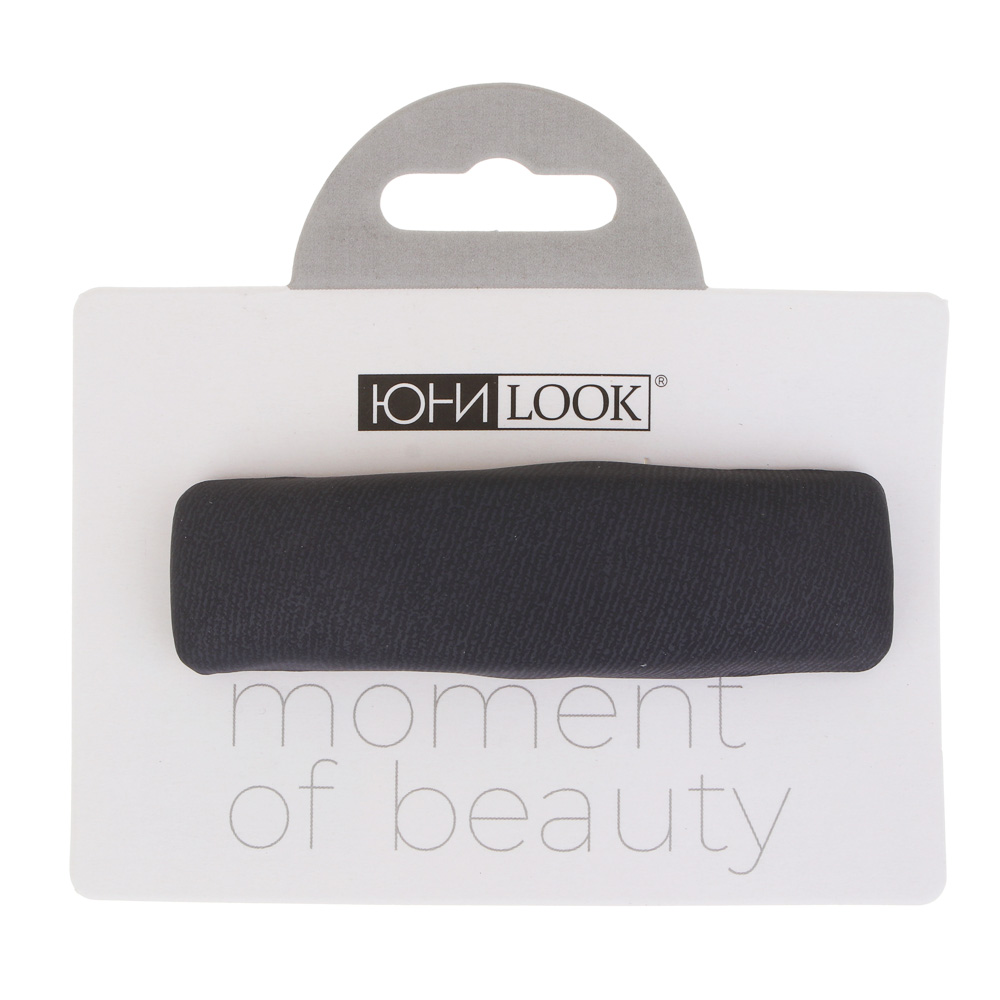 ЮНИLOOK Зажим для волос, 7,8см, сплав, PU, 4 цвета, ACS-20, арт.№ 321-004