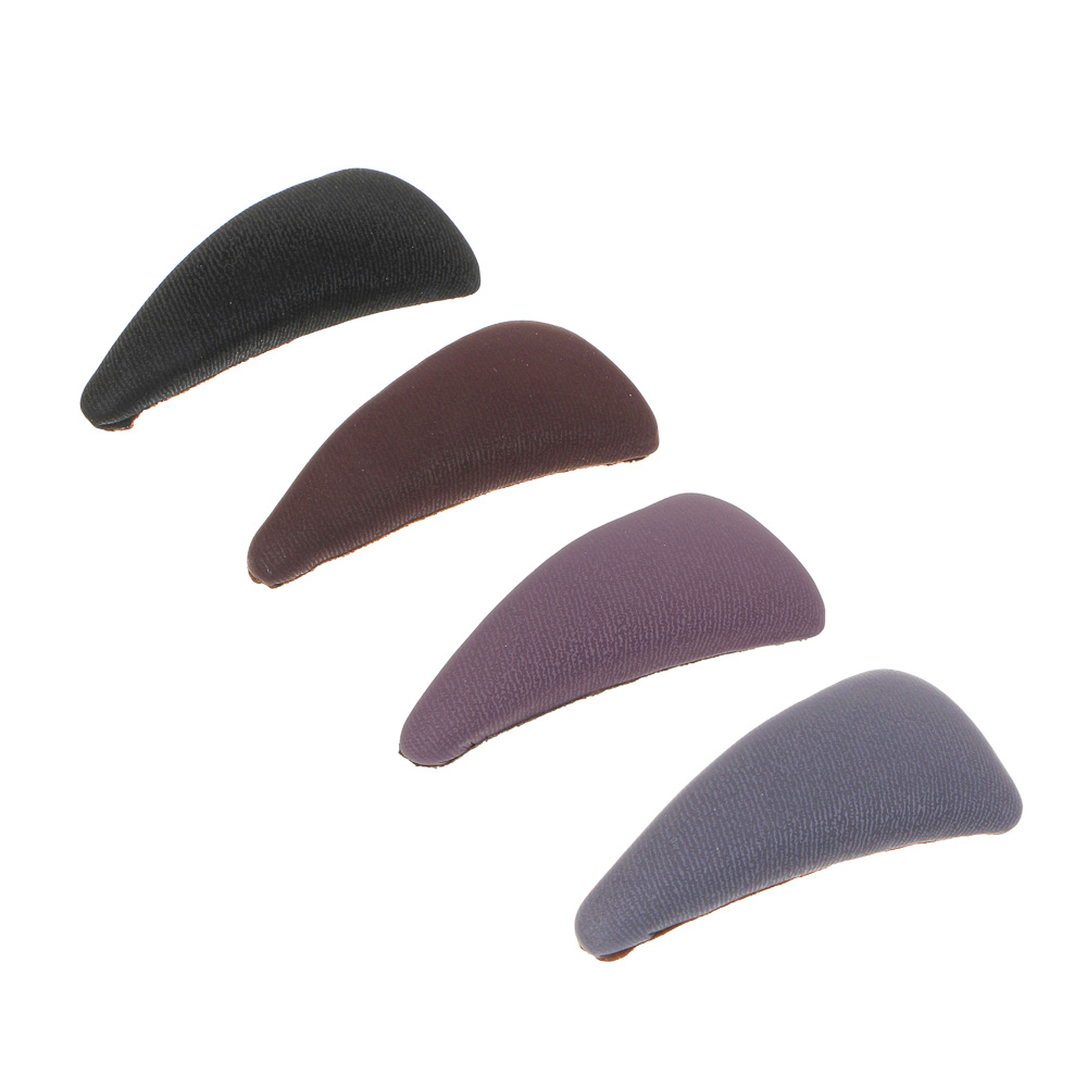 ЮНИLOOK Зажим для волос, 6,8см, сплав, PU, 4 цвета, ACS-21, арт.№ 321-005