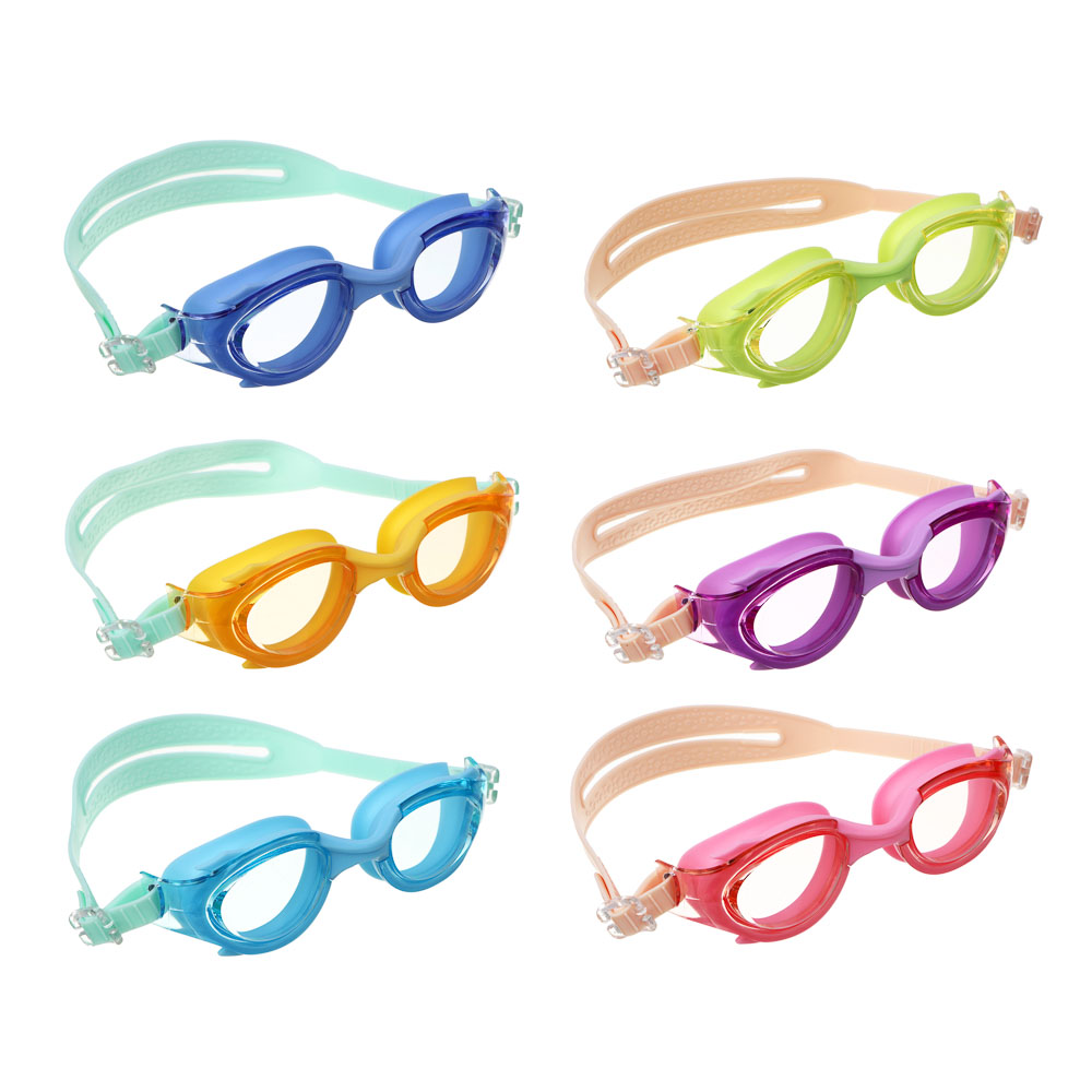 BY Русские Супергерои Очки для плавания 7+, PC, силикон, антипот, чехол, арт.№ 087-005