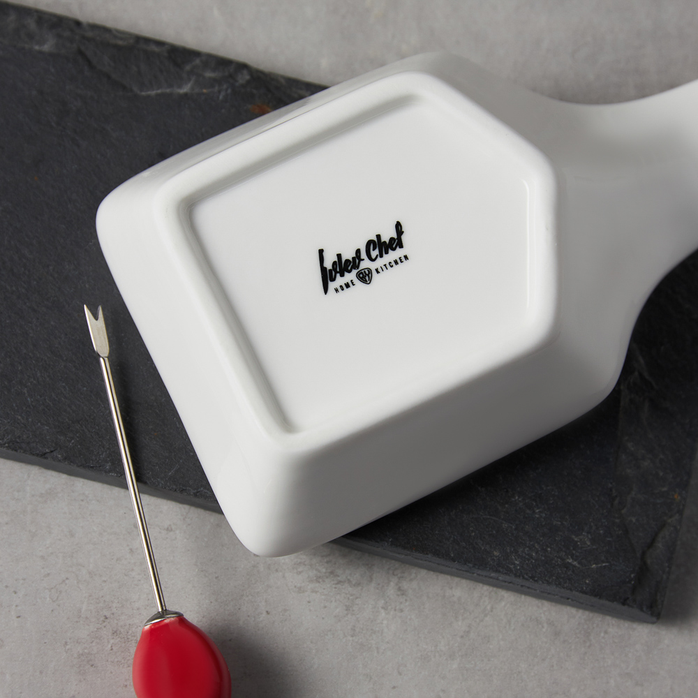 Ivlev Chef Элеганс Розетка для десерта/варенья/соуса, 15,5х9х5,5см, фарфор, арт.№ 824-563