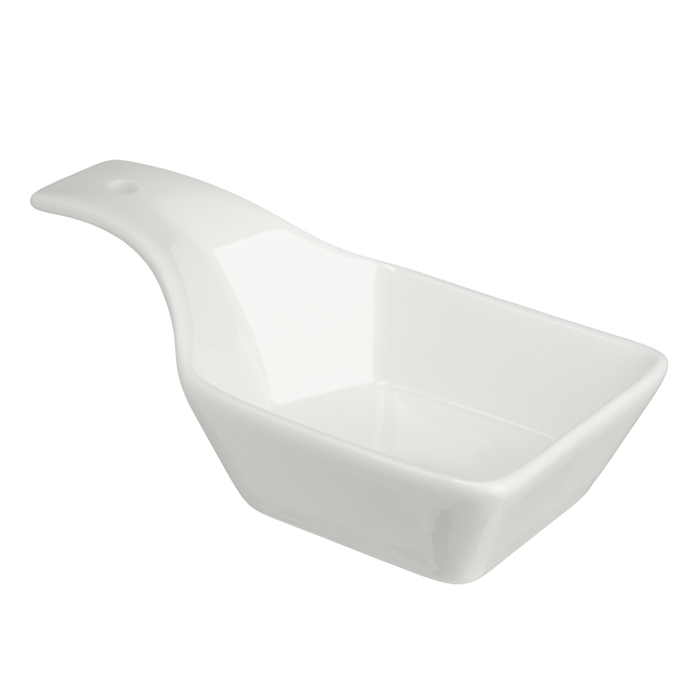 Ivlev Chef Элеганс Розетка для десерта/варенья/соуса, 15,5х9х5,5см, фарфор, арт.№ 824-563