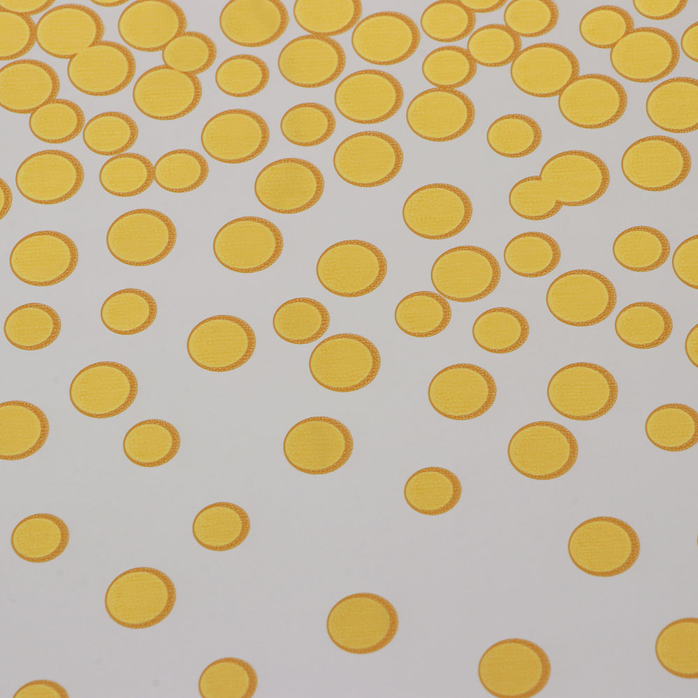 Скатерть одноразовая тм Fntastic, 136*180 см, 2,1 мкм, пластиковая пленка, фольгированный слой, арт.№ 530-395