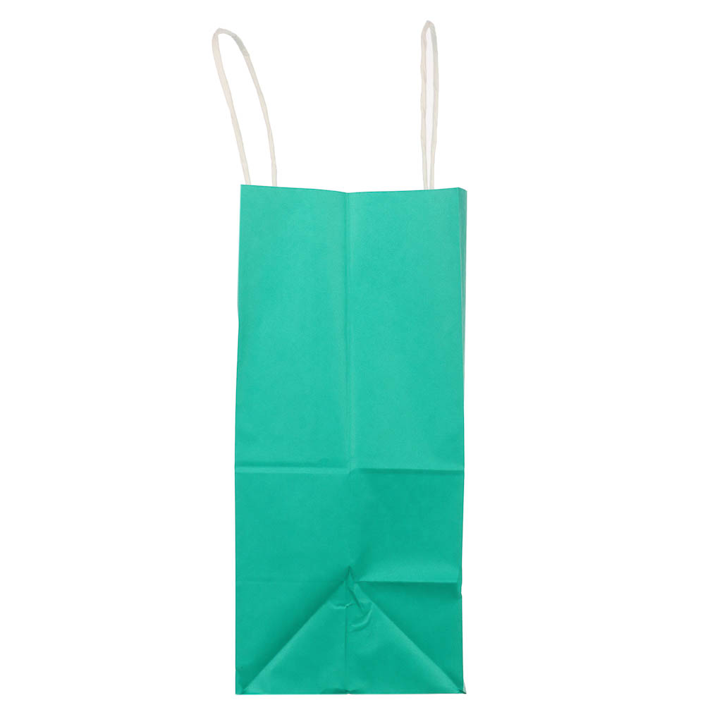 Пакет подарочный с кручеными ручками L 24x14x30см, 2 цвета: розовый/зеленый в асс, арт.№ 507-505