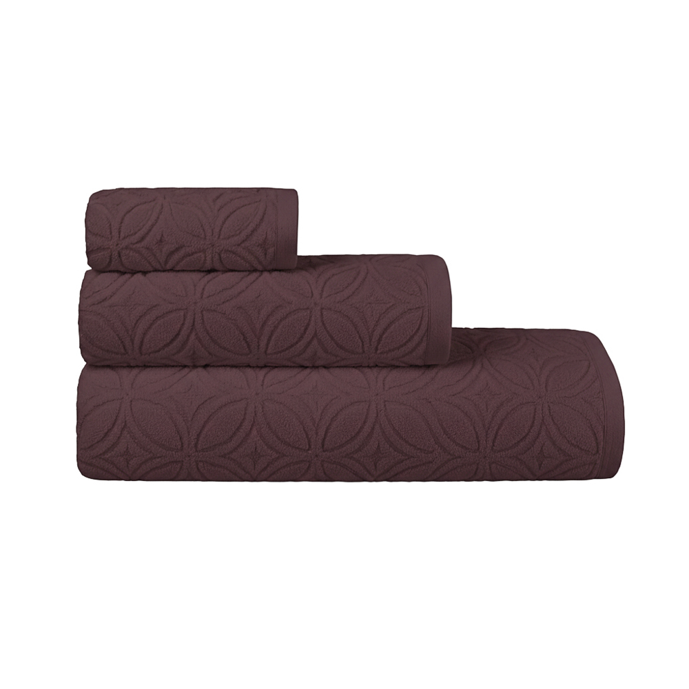 Полотенце махровое тм PROVANCE Бургунди 30х50см, 500 г/м2, 100% хлопок, 3 цвета, арт.№ 484-242