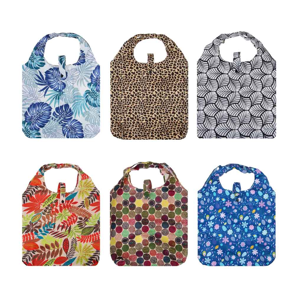 VETTA Сумка хозяйственная "Гламурная", складная, 38х58х10см, 22л, до 8кг, полиэстер, 6 дизайнов, арт.№ 467-054