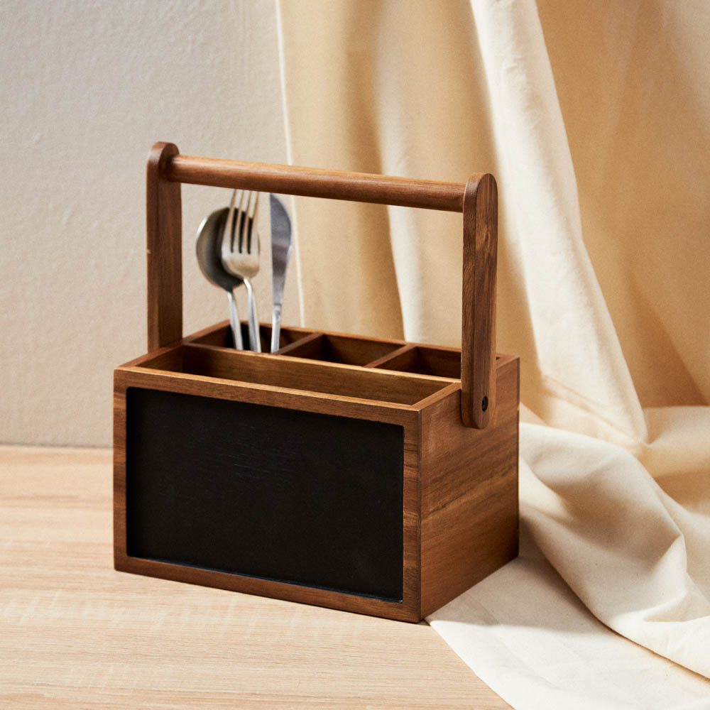 BY COLLECTION Органайзер кухонный акация, 22,6x17,2x12,5см, арт.№ 883-082