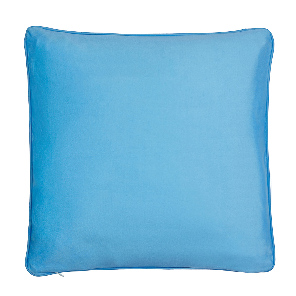 PROVANCE Гортензия Чехол для подушки велюровый с кантом 40х40см, 100% полиэстер, арт.№ 488-081