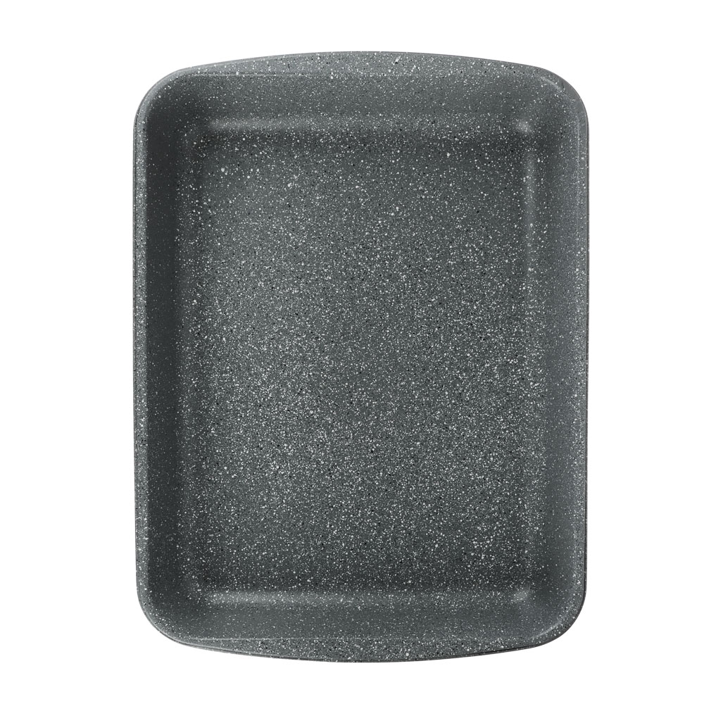 SATOSHI Буко Противень глубокий, 40х29х6см, угл.сталь, антипригарное покрытие "Мрамор", арт.№ 849-194