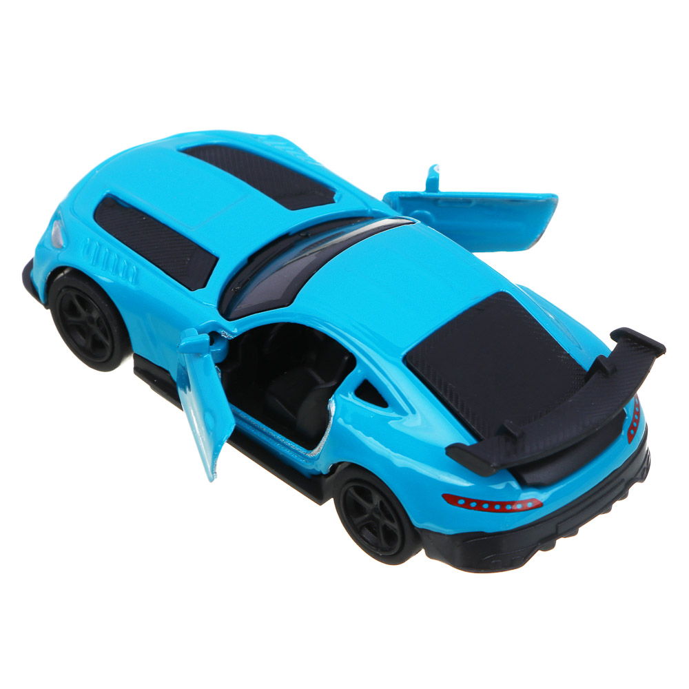 ИГРОЛЕНД Машинка, инерция, 1:64, откр. двери, металл, ABS, PS, PP, TPR, 11,2х13,2х2,5 см, 8 диз., арт.№ 292-409