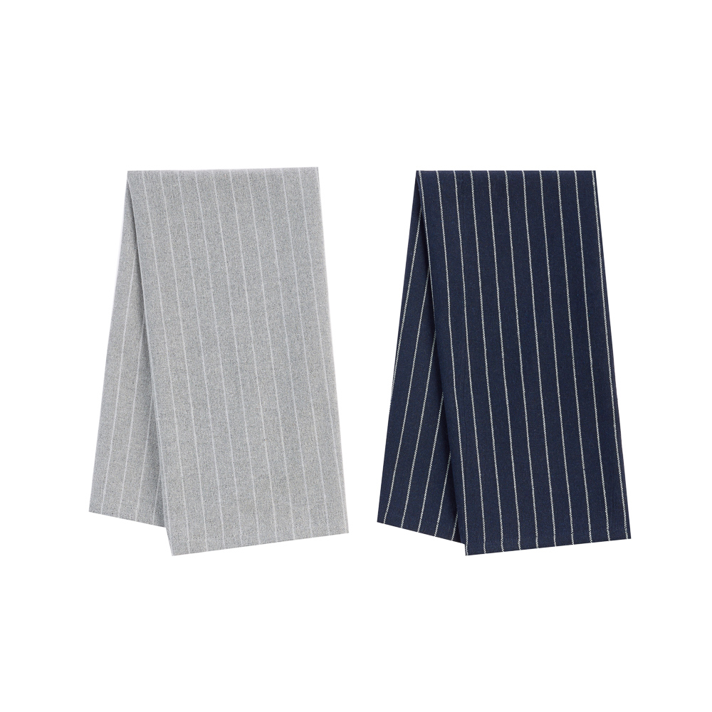 PROVANCE Нэви Полотенце кухонное, 40х60см, 100% хлопок, полоски, 2 дизайна, арт.№ 434-160