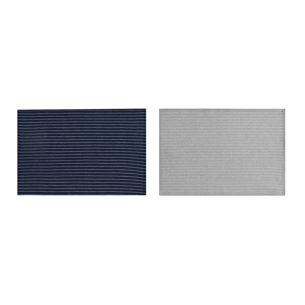 PROVANCE Нэви Полотенце кухонное, 40х60см, 100% хлопок, полоски, 2 дизайна, арт.№ 434-160