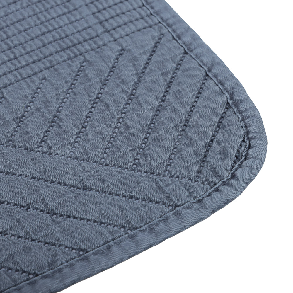 PROVANCE Покрывало с эффектом вареного хлопка 220х240см, 100% полиэстер, 2 цвета, арт.№ 486-089