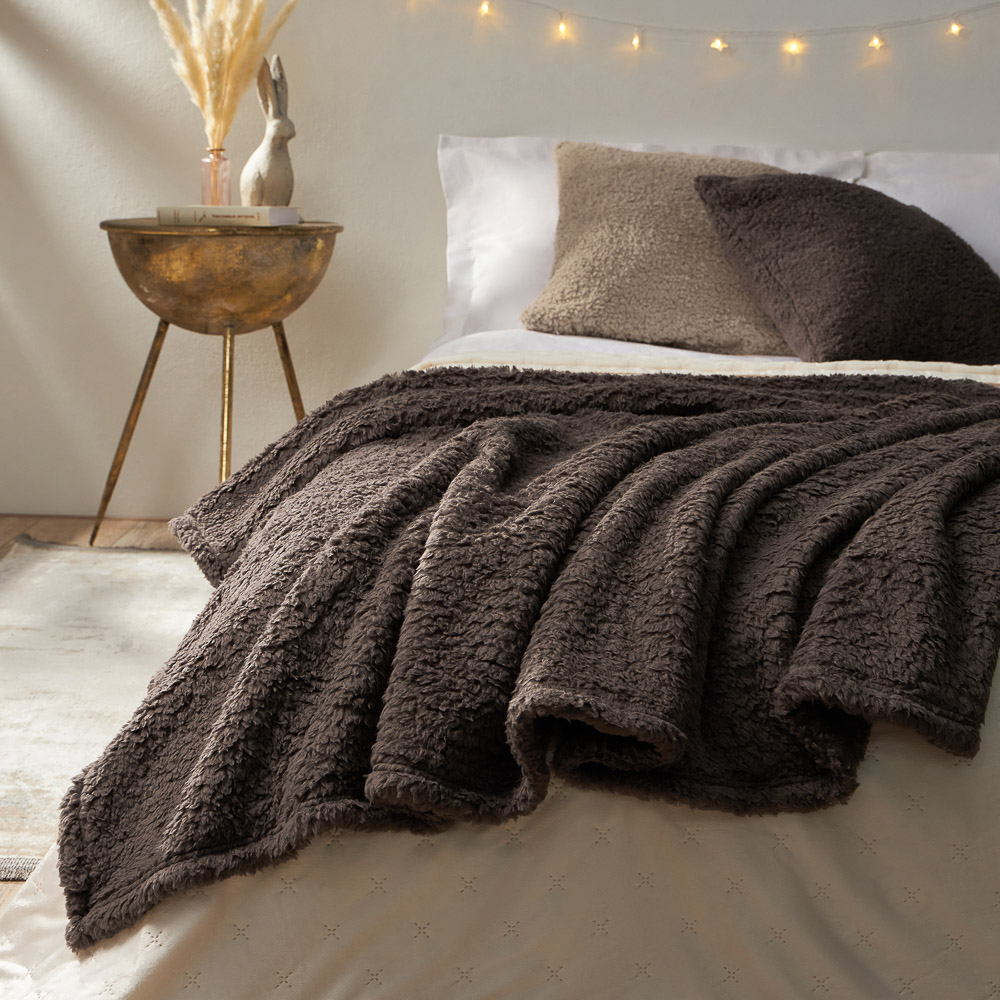 PROVANCE Фелиз Плед тедди, 130х170см, 100% полиэстер, 2 цвета, арт.№ 492-221