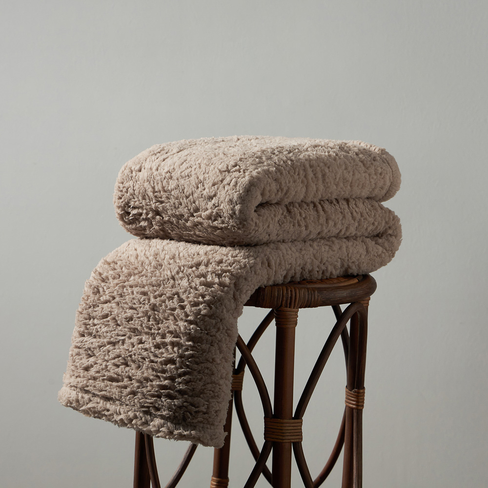 PROVANCE Фелиз Плед тедди, 180х200см, 100% полиэстер, 2 цвета, арт.№ 492-222