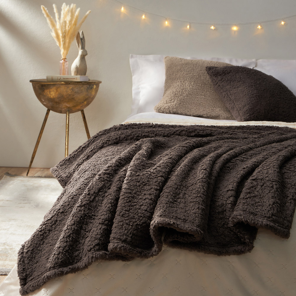 PROVANCE Фелиз Плед тедди, 180х200см, 100% полиэстер, 2 цвета, арт.№ 492-222