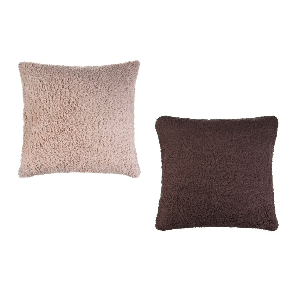 PROVANCE Фелиз Чехол для подушки тедди, 40х40см, 100% полиэстер, 2 цвета, арт.№ 492-223