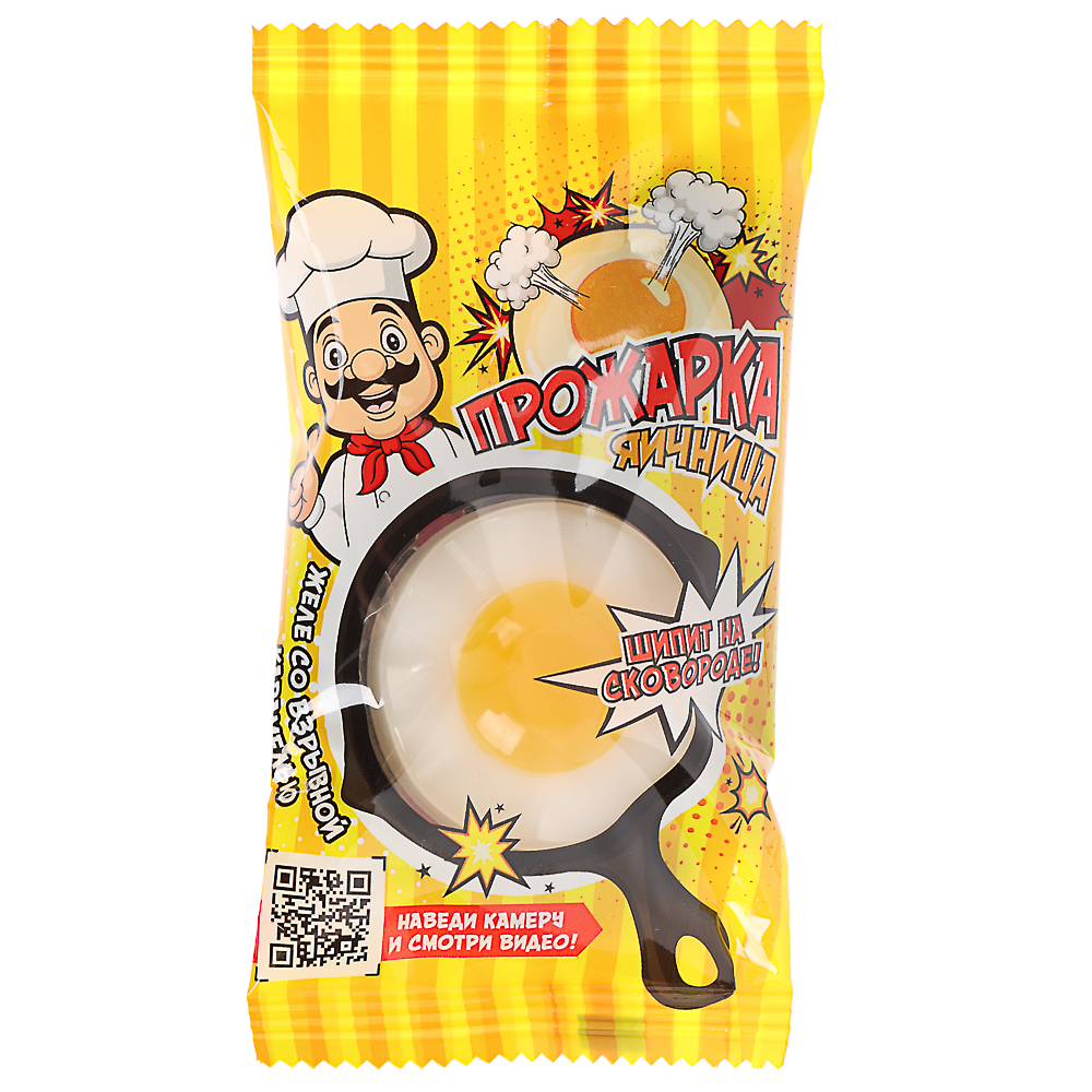 ПРОЖАРКА Яичница желе со взрывной карамелью, 26 г, арт.№ 347-192