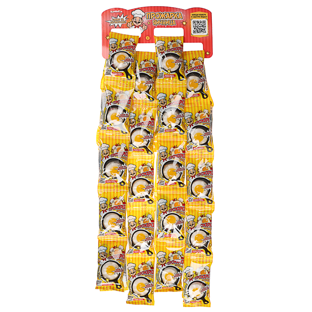 ПРОЖАРКА Яичница желе со взрывной карамелью, 26 г, арт.№ 347-192