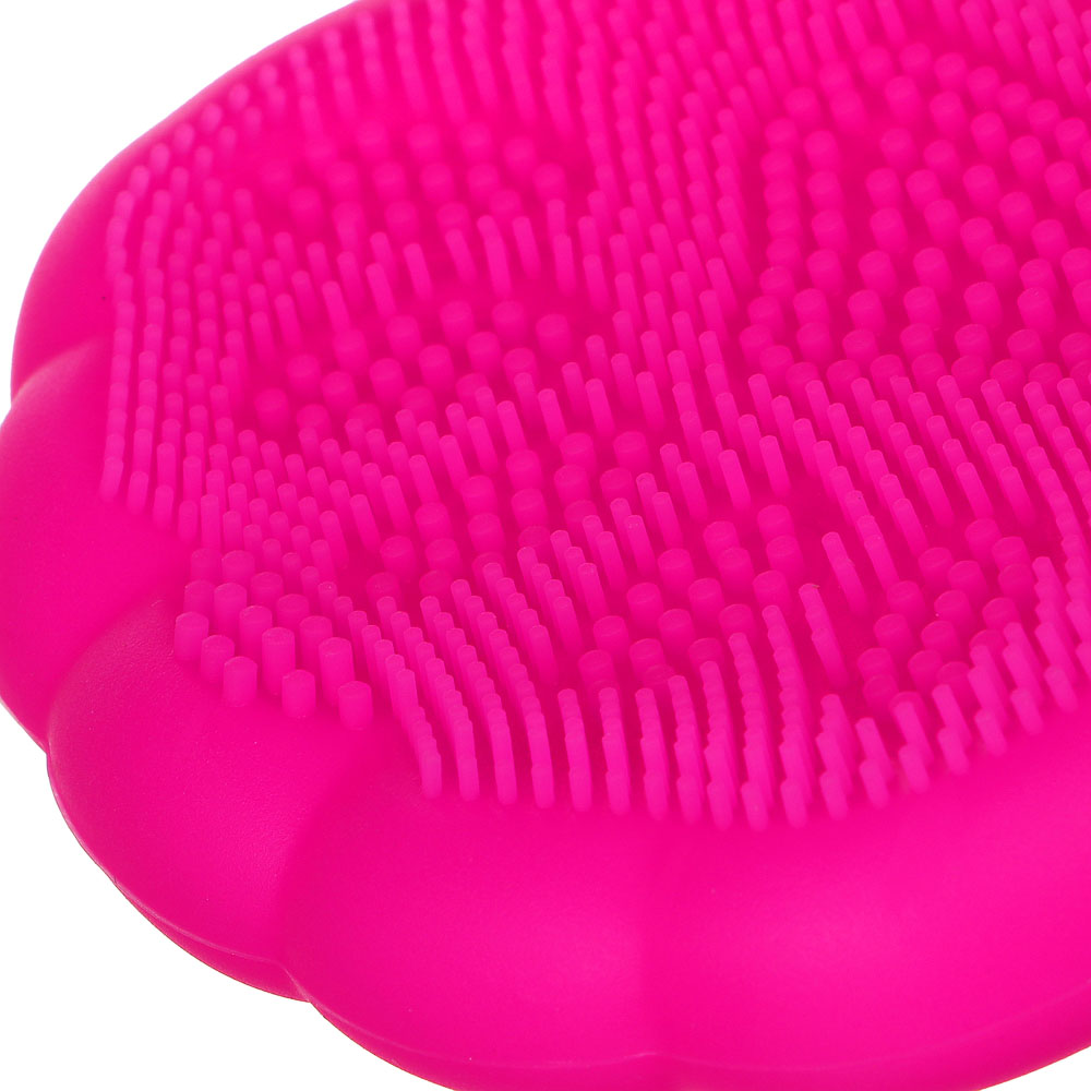 Щеточка для умывания тм ЮНИLOOK , силикон, 7,5х7,5см, 4-6 цветов, арт.№ 357-242