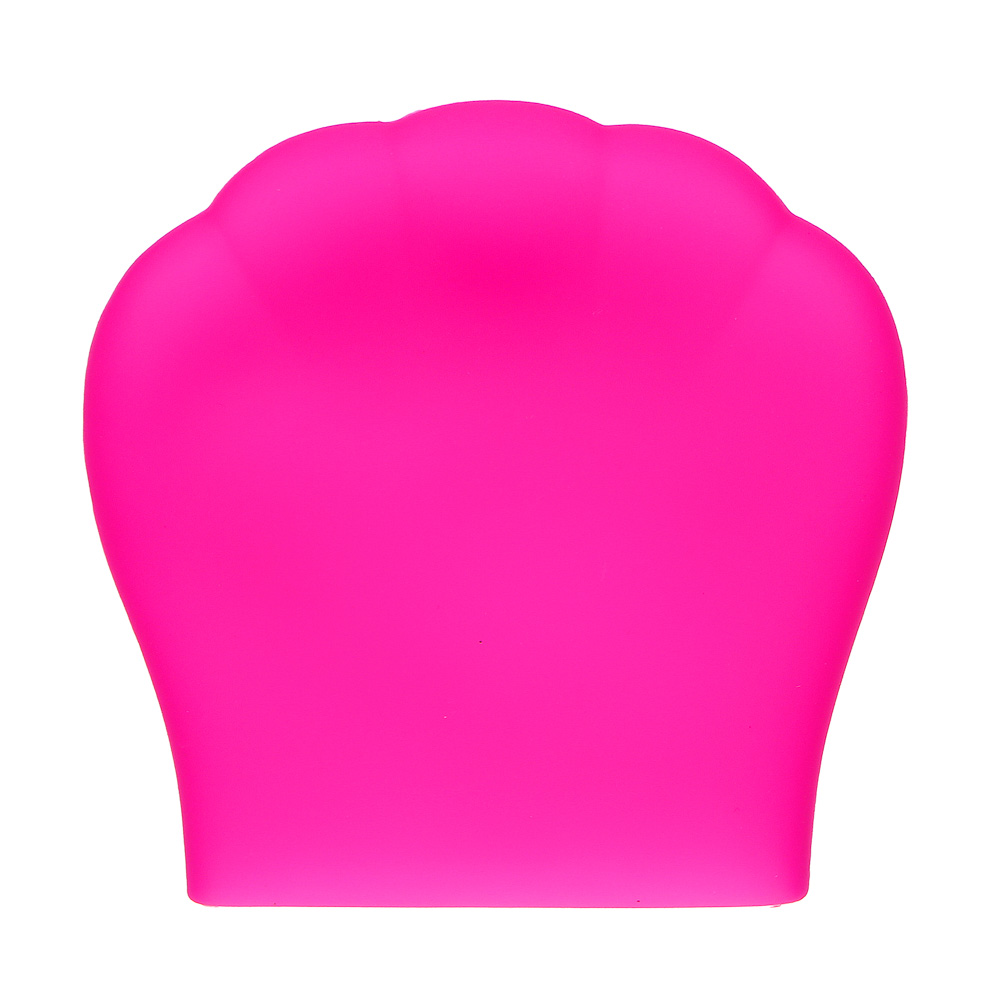 Щеточка для умывания тм ЮНИLOOK , силикон, 7,5х7,5см, 4-6 цветов, арт.№ 357-242