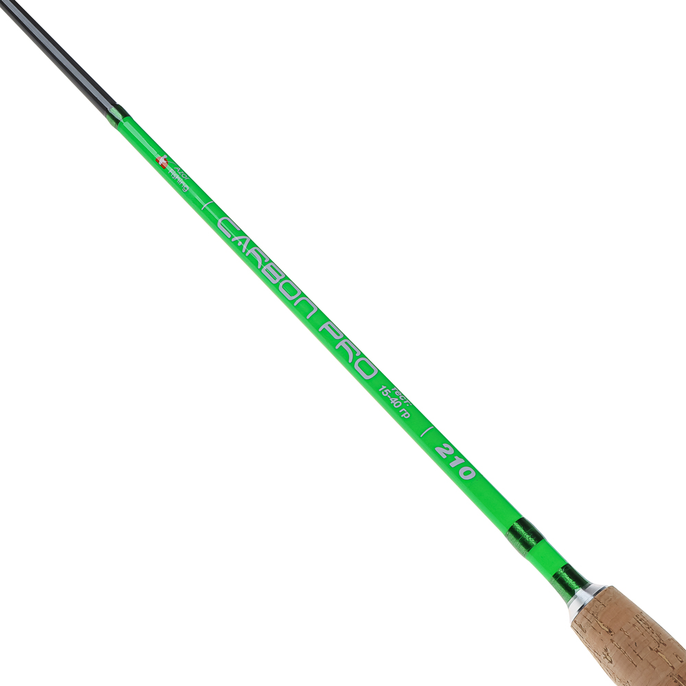 Спиннинг "Карбон Про" тм AZOR FISHING, штекерный, карбон 90%, 2,1м, тест 15-40гр., арт.№ 149-121