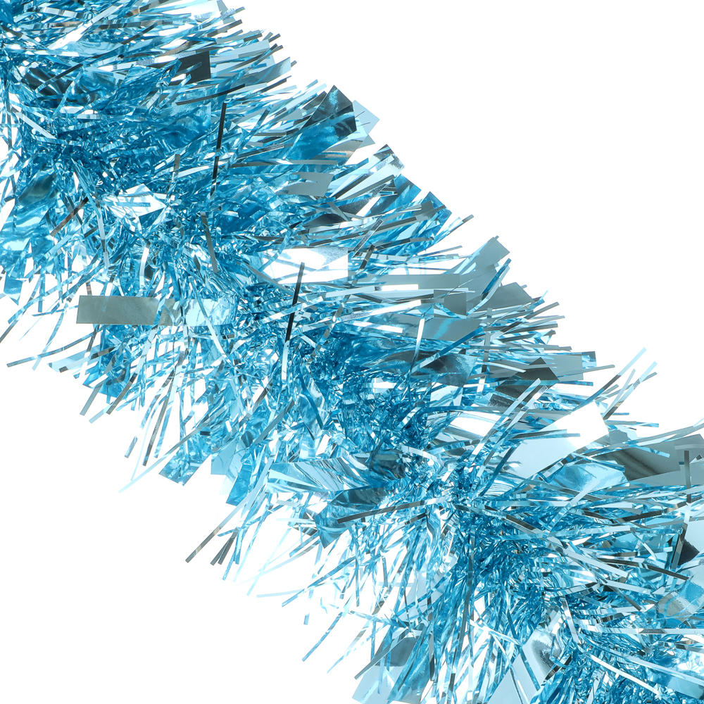 СНОУ БУМ Мишура 10x200см, ПЭТ, голубая, 26-332, арт.№ 377-635