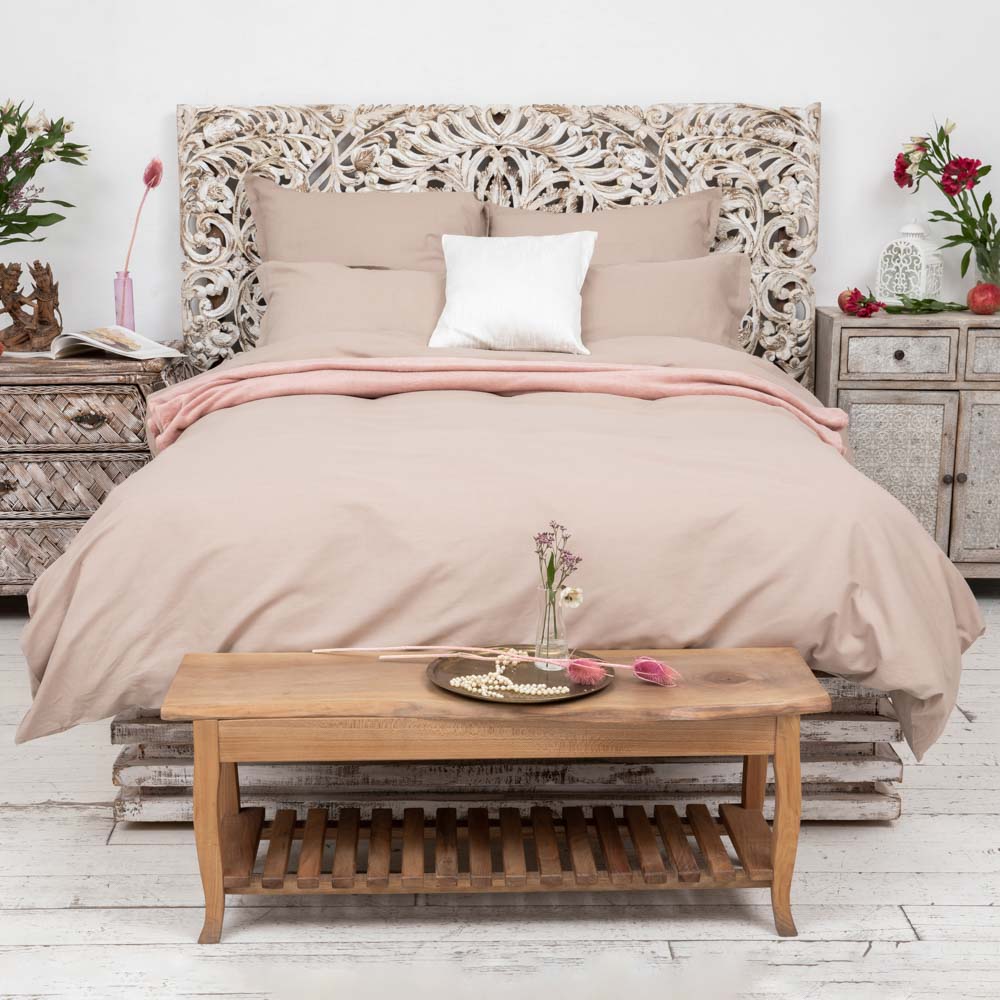 PROVANCE Роузмист Простыня евро, 220х240см, смесовый хлопок, 3 цвета, арт.№ 432-068